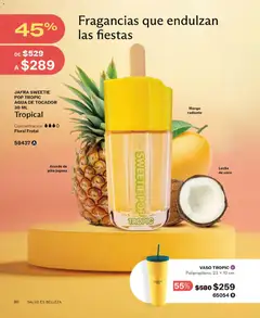 Vista previa de JAFRA catálogo, nuevo folleto de la tienda, válido en México a partir del 01/09/2026 | Página: 86 | Productos: Coco, Leche de coco, Agua, Perfume
