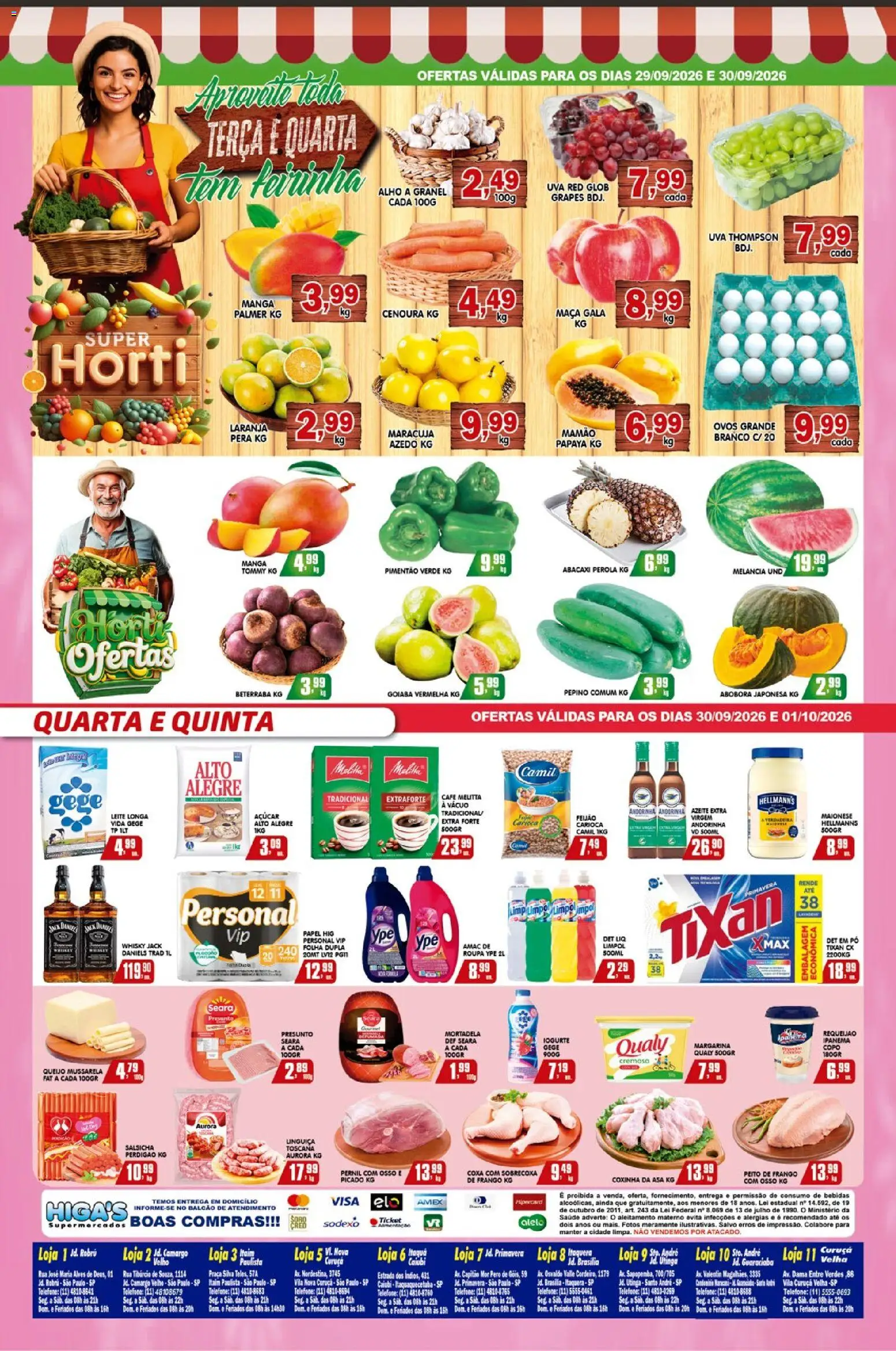 Higa's Supermercado Folheto - válido de 30/09/2026 | Página: 4