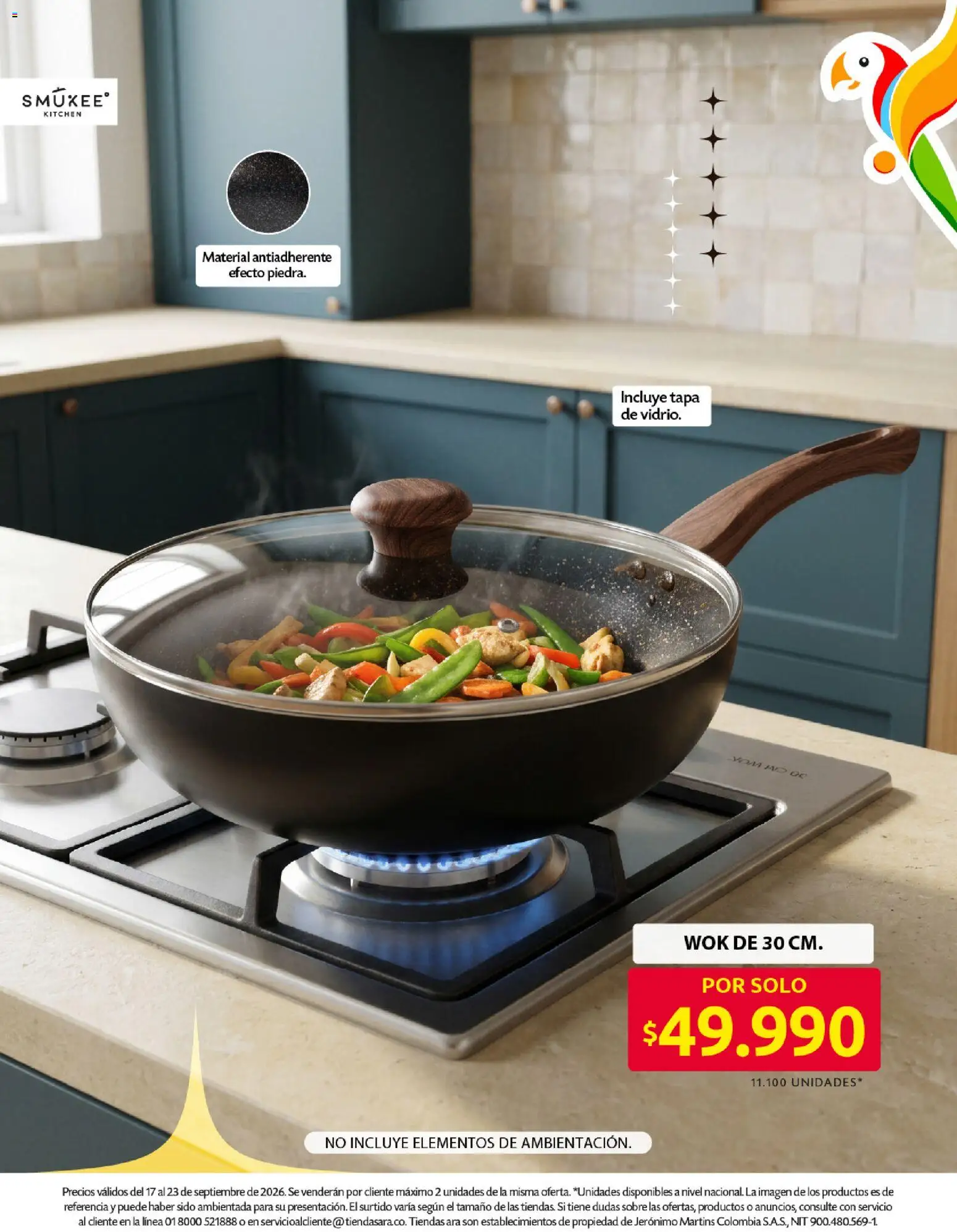 Ara revista - valida desde el 17/09/2026 | Página: 5 | Productos: Sobre, Tapa, Wok