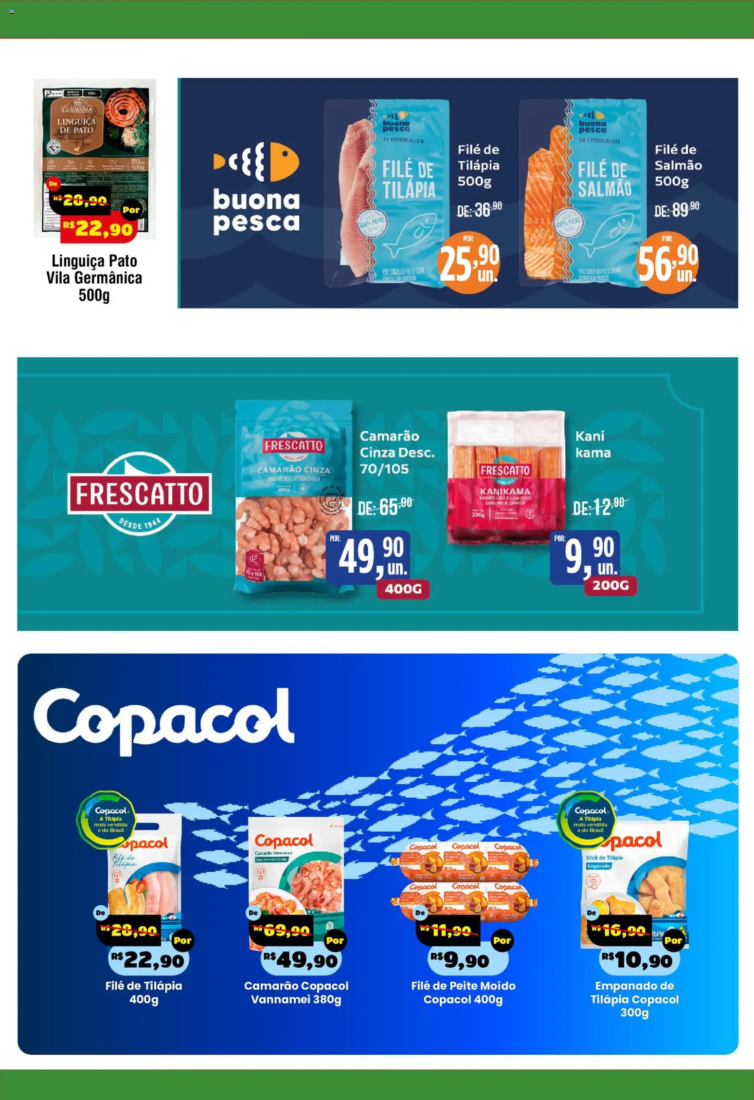 Royal Supermercados Folheto - válido de 29/06/2026 | Página: 5 | Produtos: Camarão, Tilápia, Peixe, Filé de tilápia