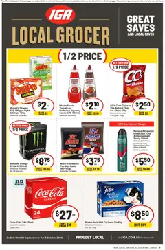 Preview of IGA catalogue Local Grocer Kambah - valid from 30/09/2026