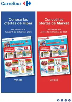 Vista previa Carrefour Ofertas válido desde el 09/10/2026