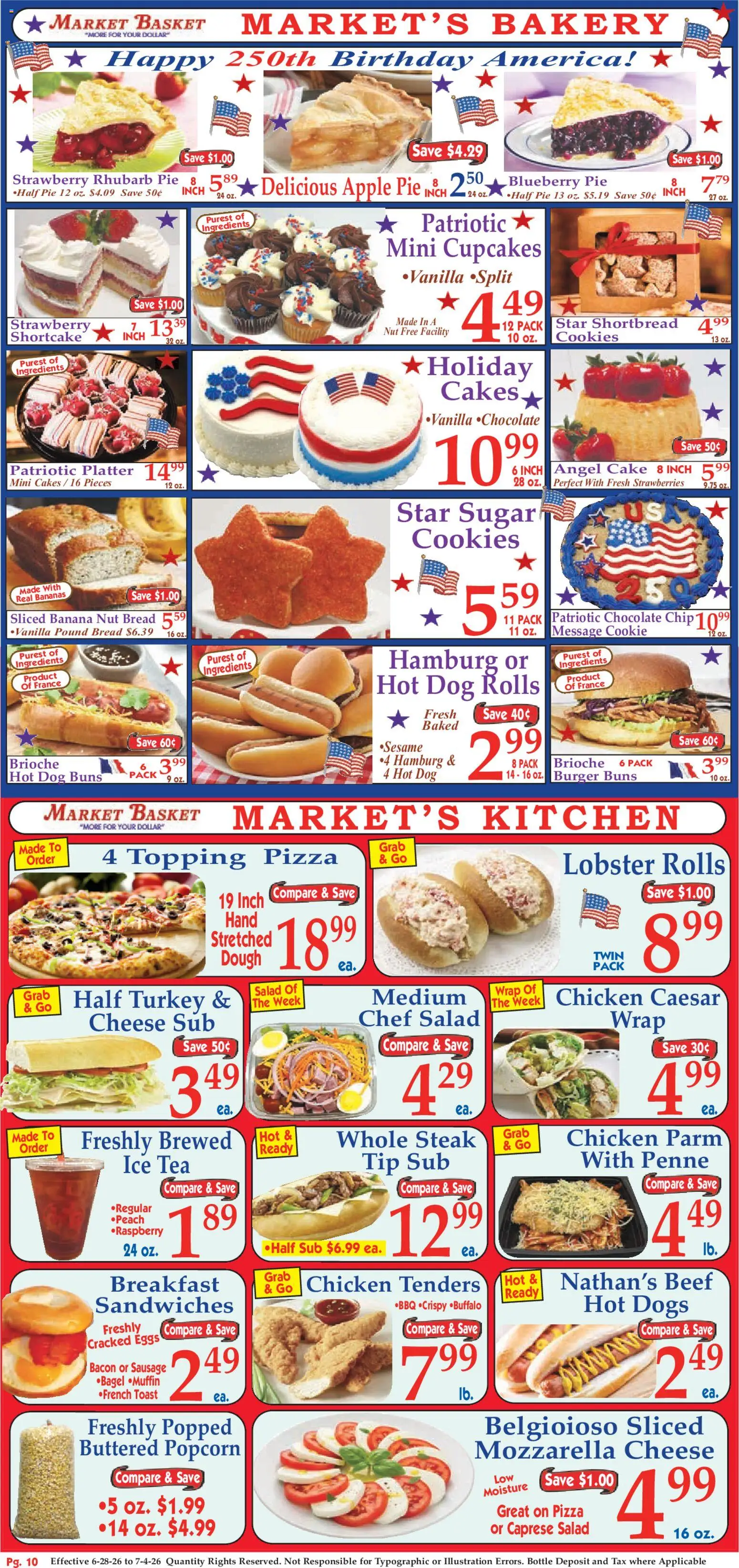 Market Basket Ad - valid from 06/28/2026 | Page: 10