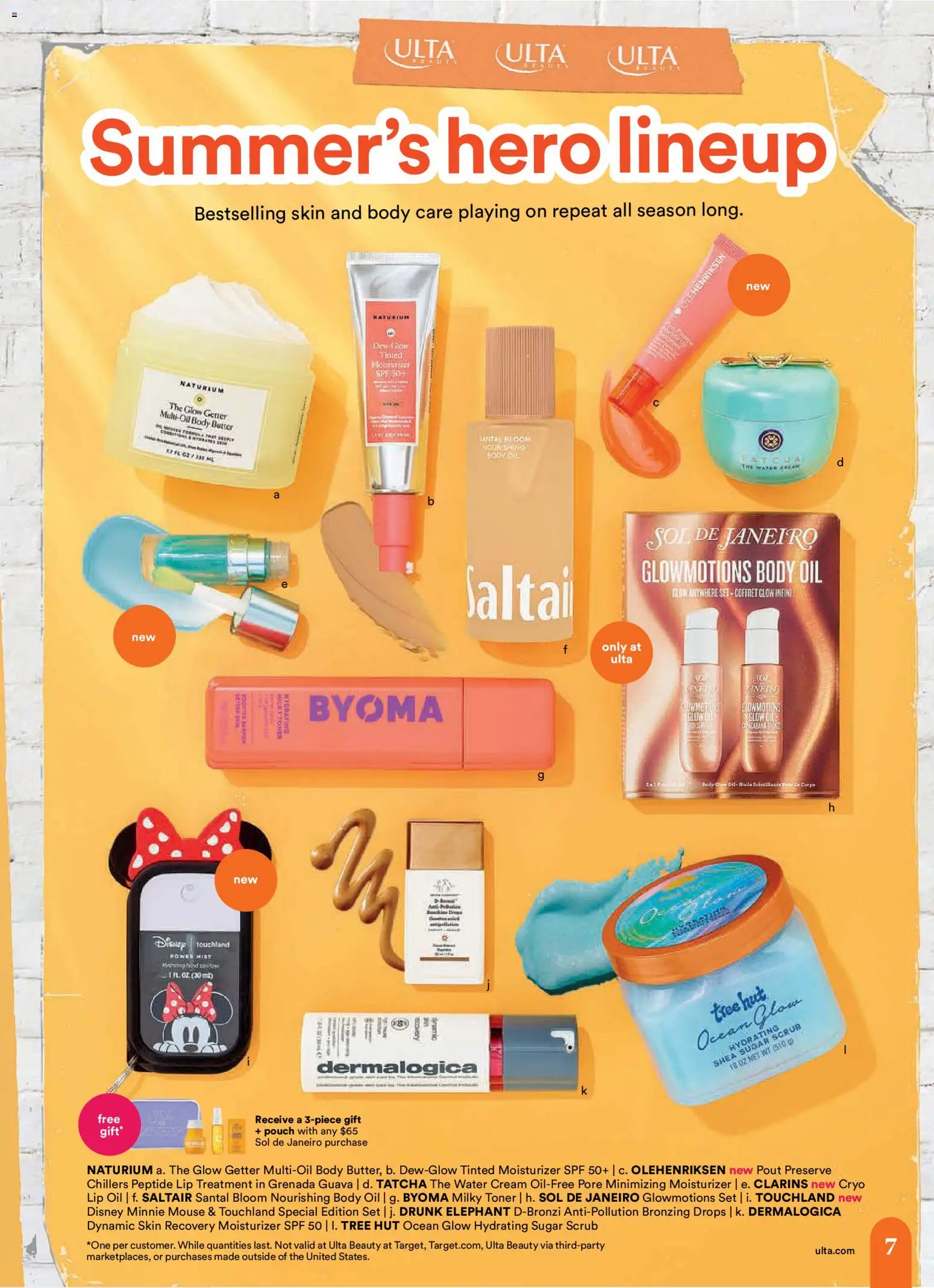 Ulta Beauty Weekly Ad - valid from 17.05.2026 | Page: 7 | Products: Butter, Oil, Sugar, Toner