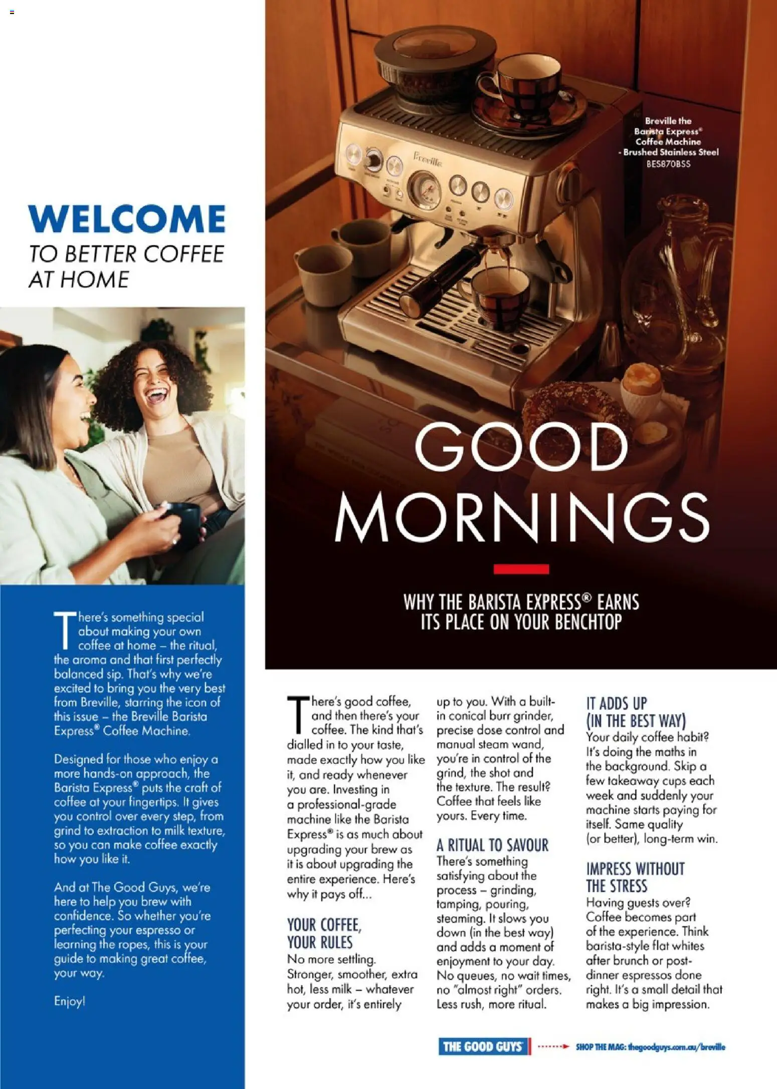 The Good Guys catalogue - valid from 20.05.2026 | Page: 2 | Products: Cups, Milk, Coffee