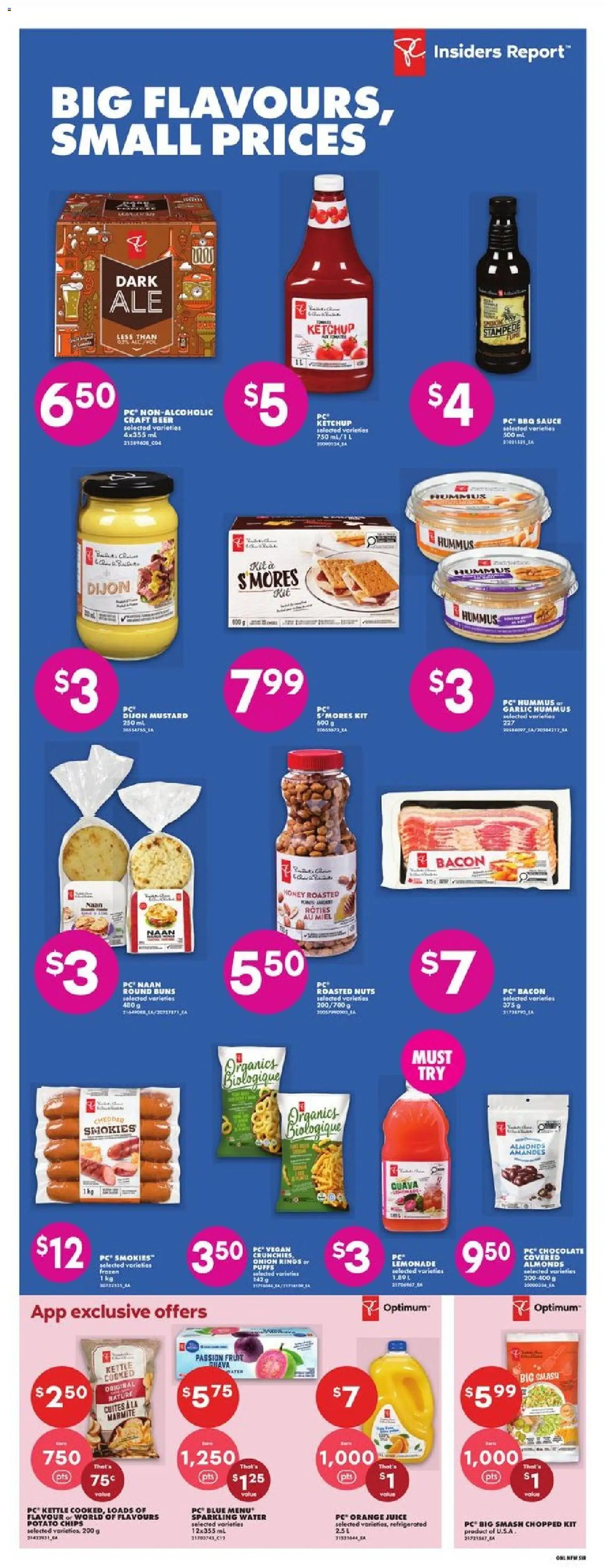 No Frills flyer valid from 11.06.2026 | Page: 10 | Products: Chips, Ketchup, Kettle, Juice