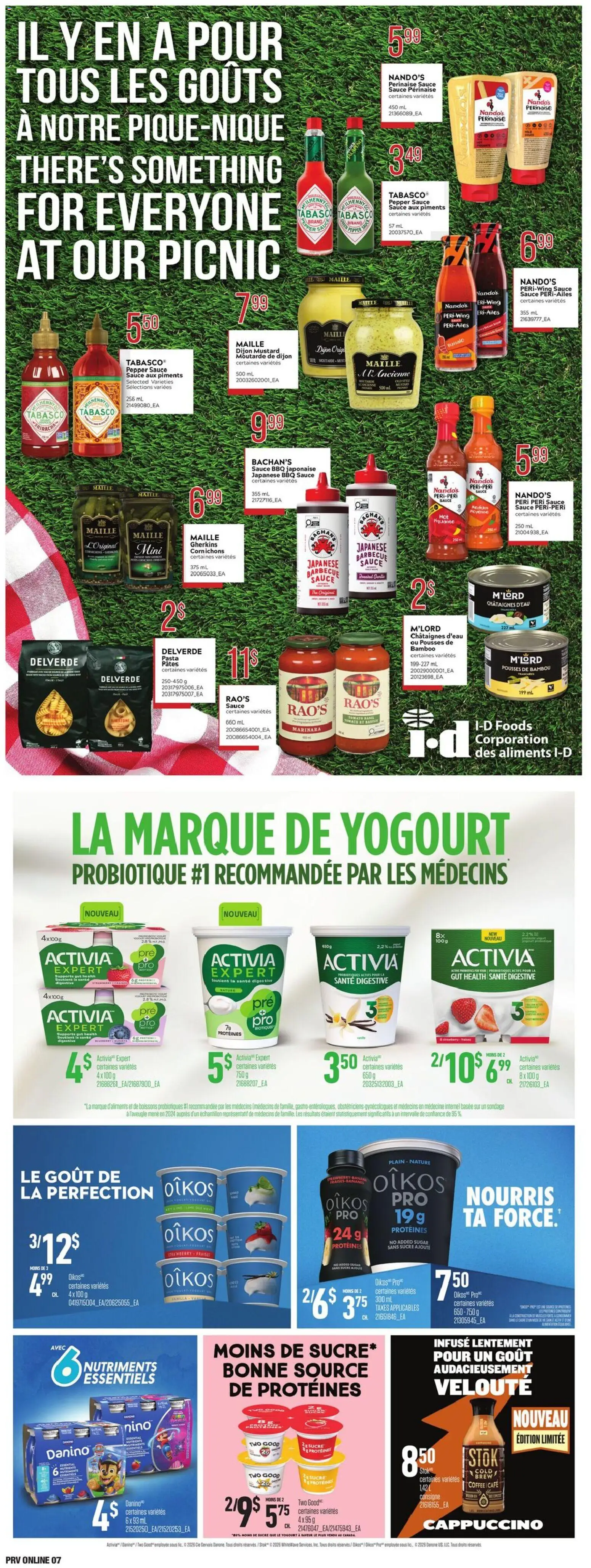 Provigo flyer valid from 28.05.2026 | Page: 8 | Products: Pasta, Coffee