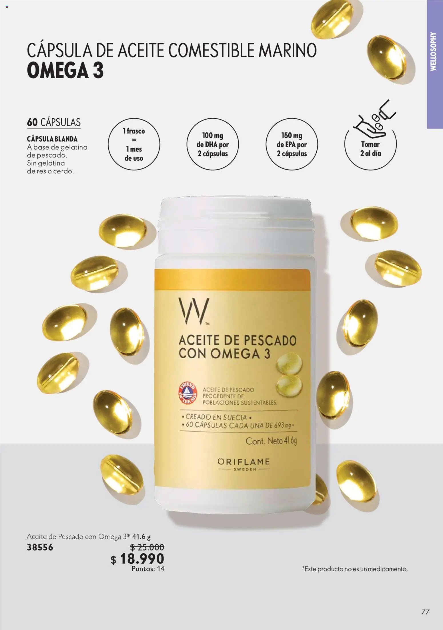 Oriflame Ofertas │ válido desde el 10.07.2026 | Página: 77 | Productos: Frasco, Base, Aceite, Gelatina