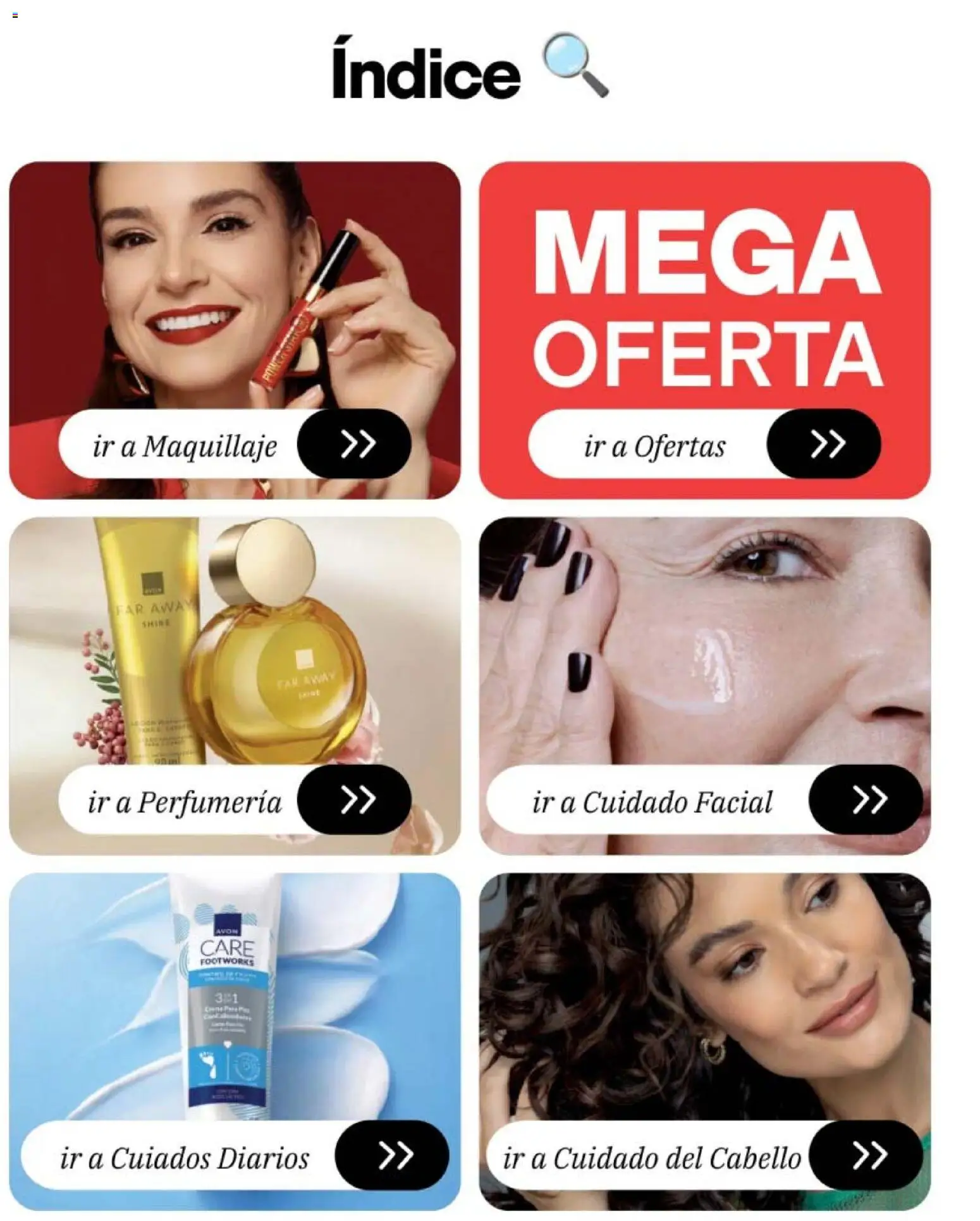 Nuevas ofertas de AVON válidas en toda la República Mexicana desde el 24.04.2026. ¡Encuentra las mejores ofertas en AVON campaña 7 2026! | Página: 4 | Productos: Maquillaje