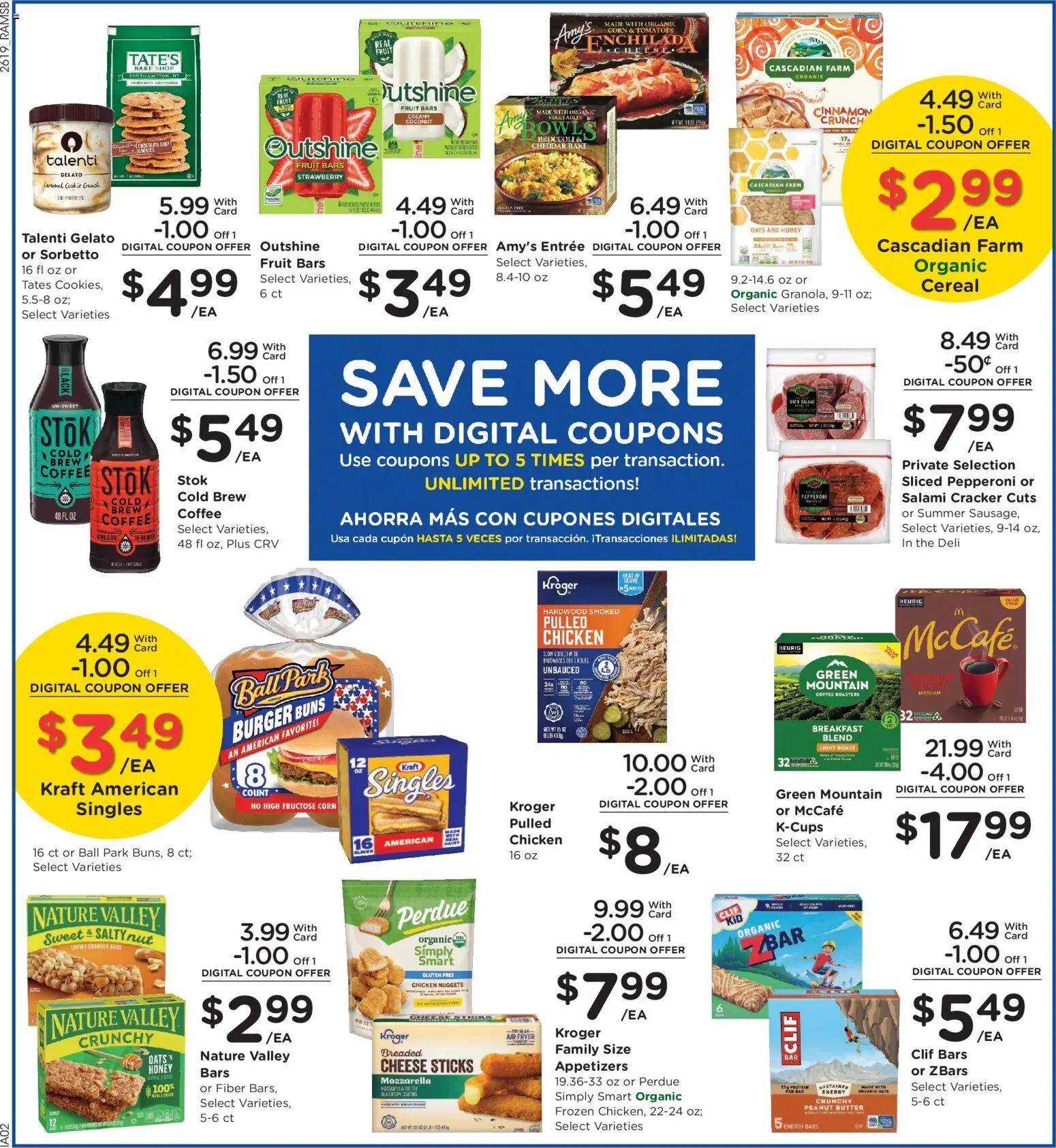 Ralphs Weekly Ad - valid from 10.06.2026 | Page: 7 | Products: Fryer, Cheese, Coffee, Date