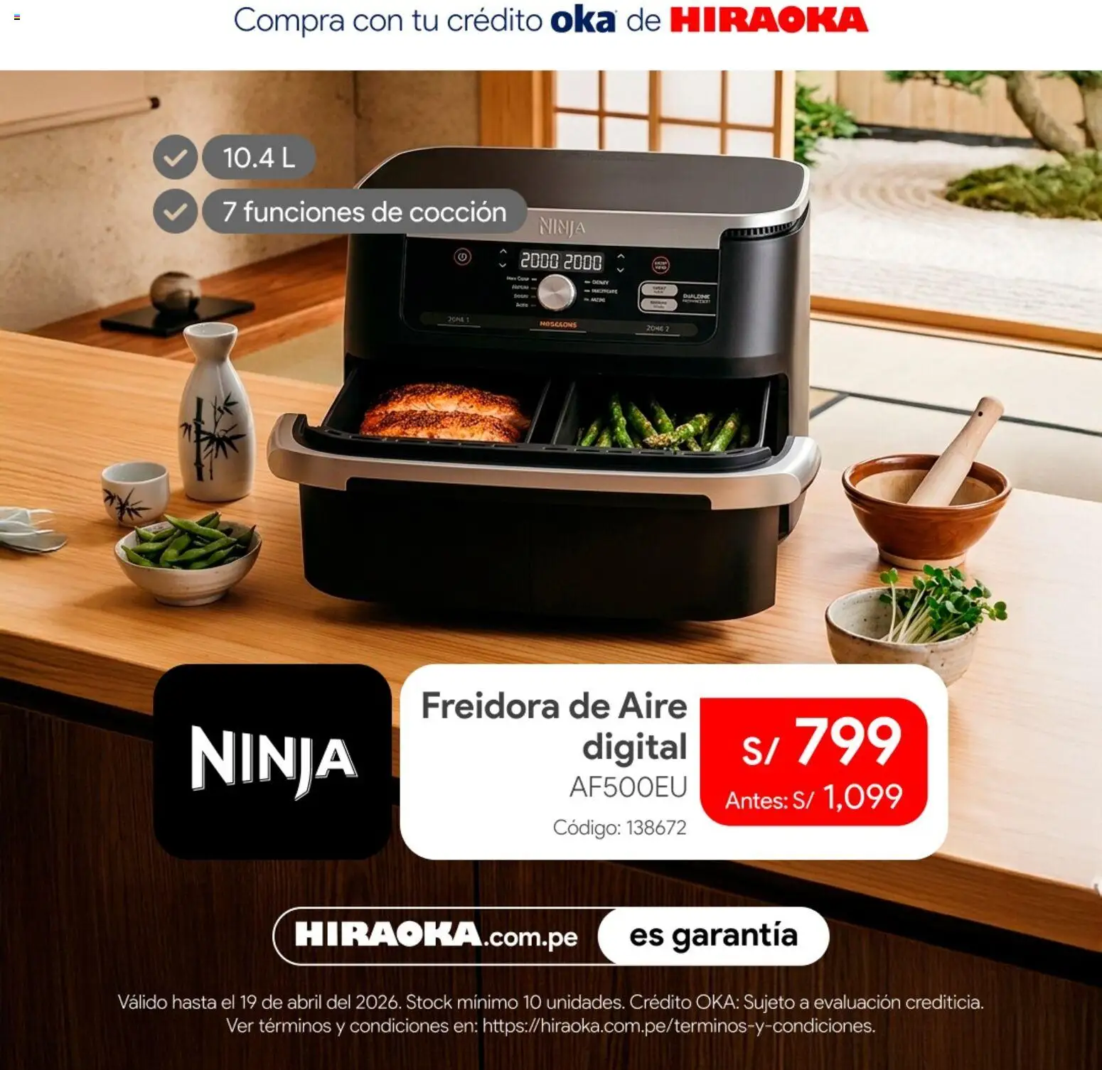 Catálogo Hiraoka válido desde 15.04.2026 | Página: 3 | Productos: Freidora