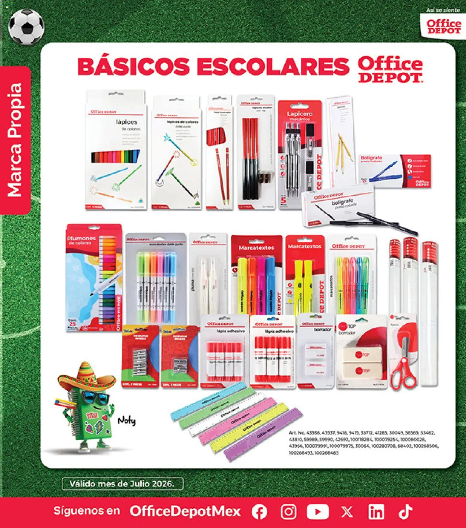 Nuevas ofertas de Office Depot válidas en toda la República Mexicana desde el 01/07/2026. ¡Encuentra las mejores ofertas en Office Depot catálogo! | Página: 10