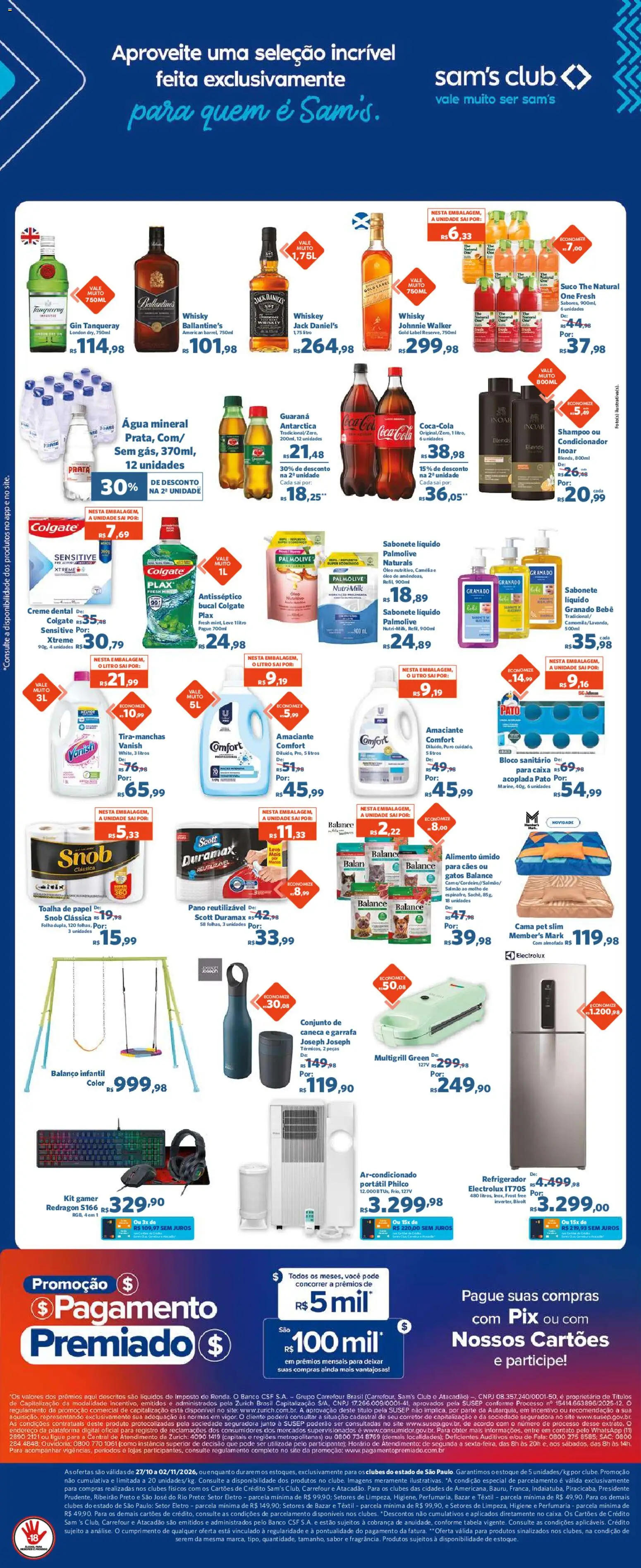 Sam's Club Folheto - válido de 27/10/2026 | Página: 3