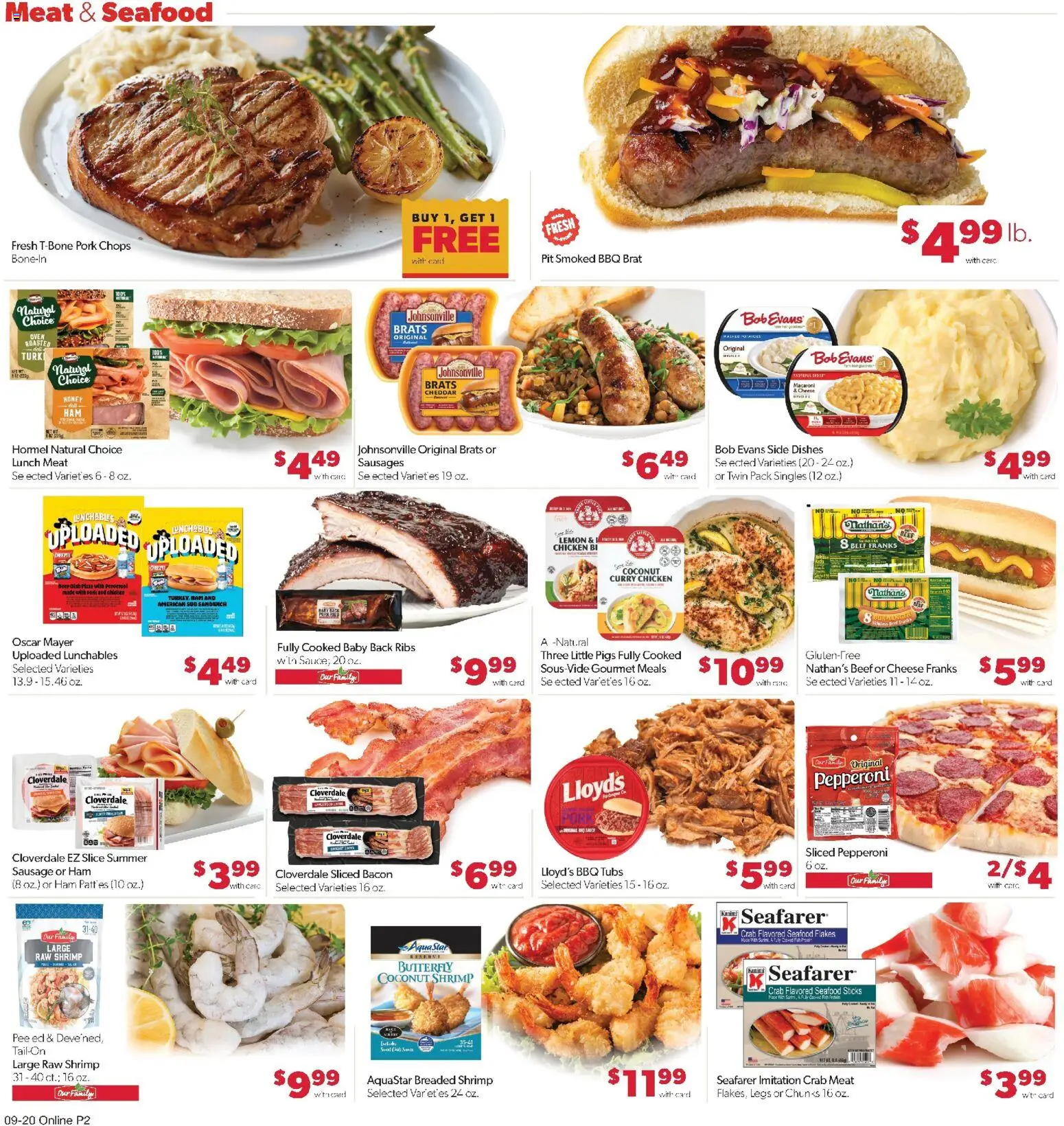 Family Fare Weekly Ad - NE - valid from 09/20/2026 | Page: 6 | Products: Cheese, Pork, Coconut, Oven