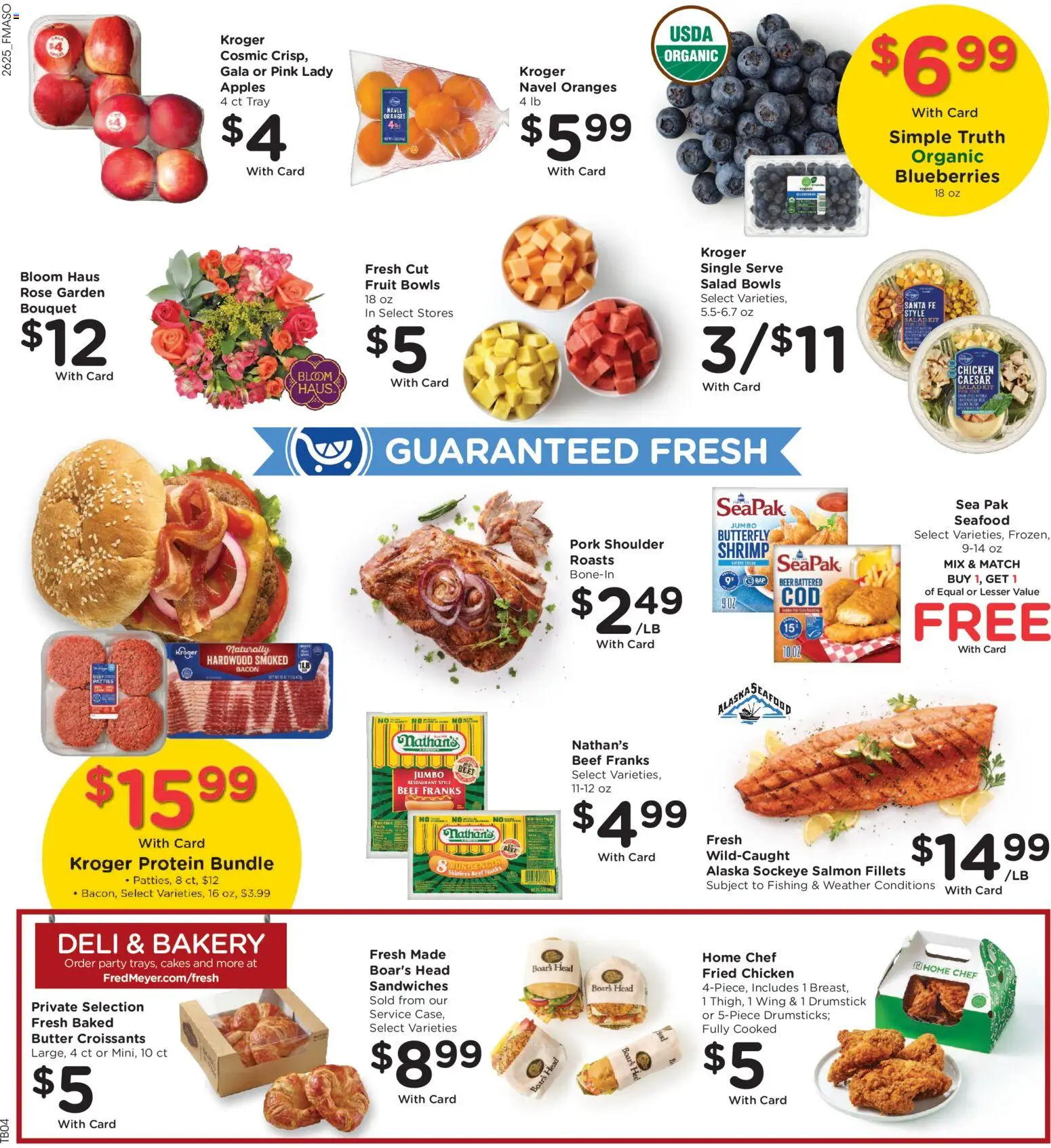 Fred Meyer Weekly Ad - valid from 07/22/2026 | Page: 11 | Products: Beer, Pork, Apples, Beef