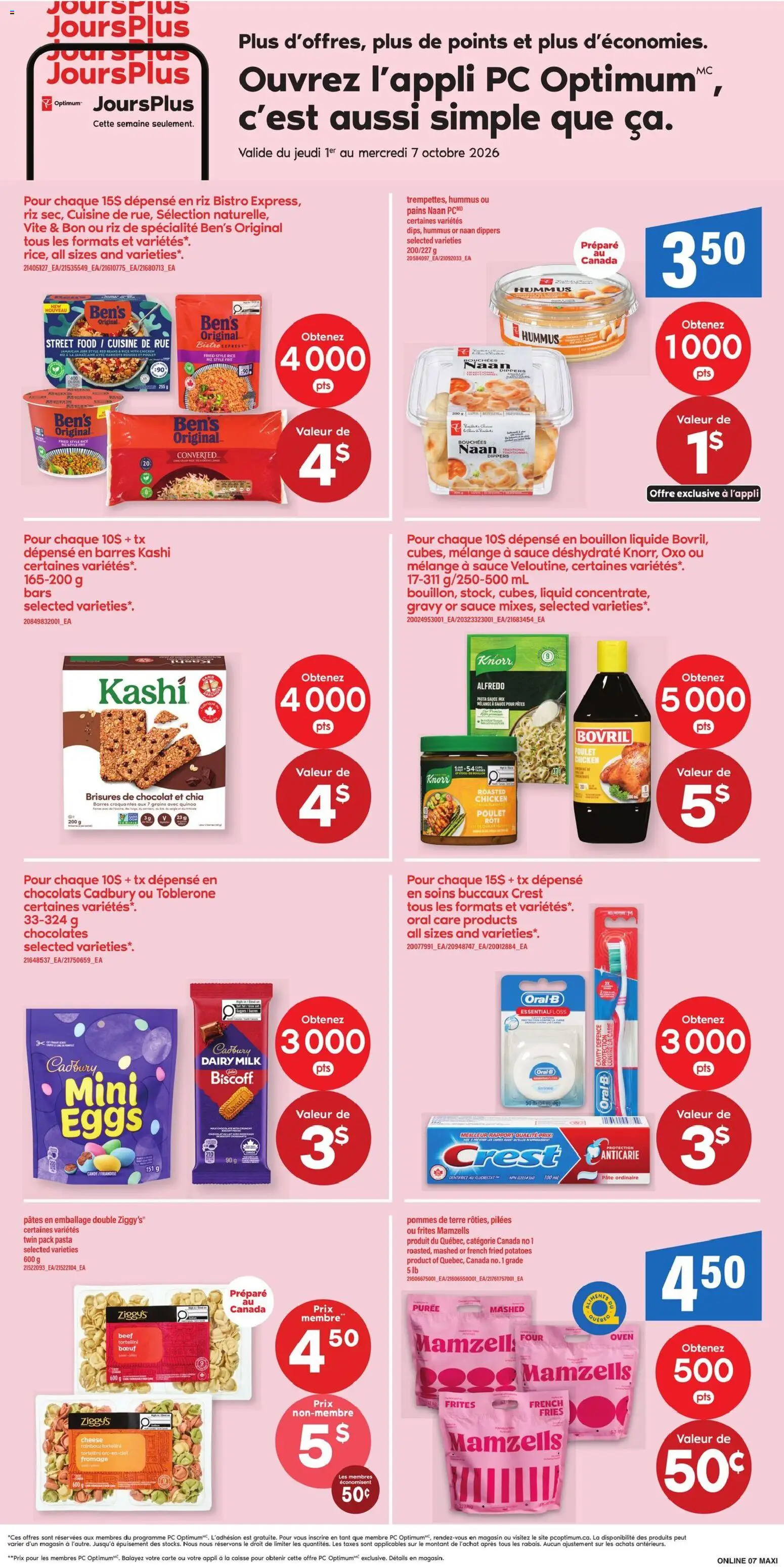 Maxi flyer valid from Oct 1, 2026 | Page: 11
