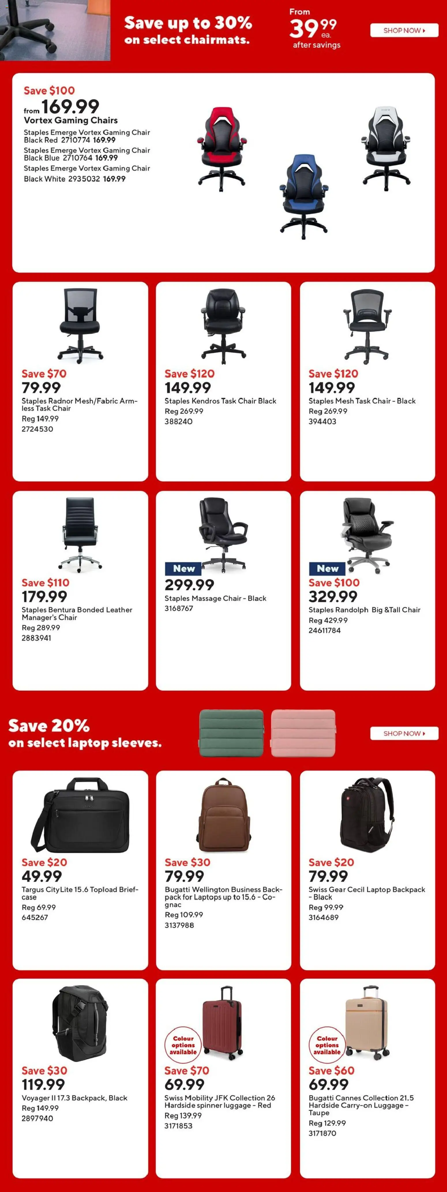 Staples flyer valid from Oct 23, 2026 | Page: 4