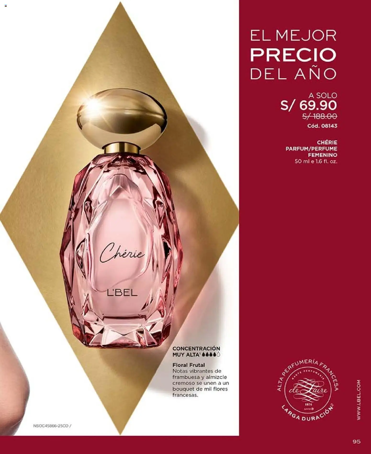 Catálogo L'Bel válido desde 03/10/2026 | Página: 95 | Productos: Flores