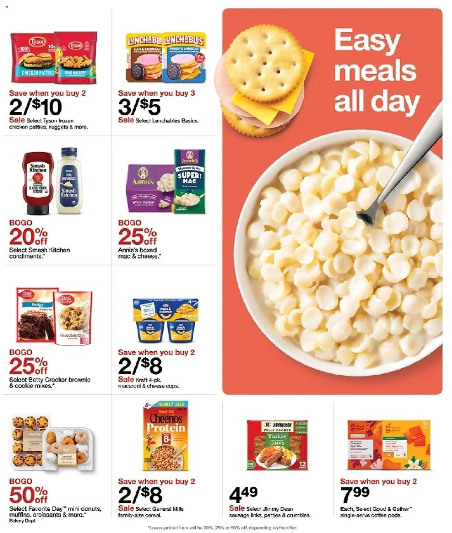 Target Weekly Ad - valid from 08/02/2026 | Page: 38 | Products: Cheese, Coffee, Chocolate, Croissants