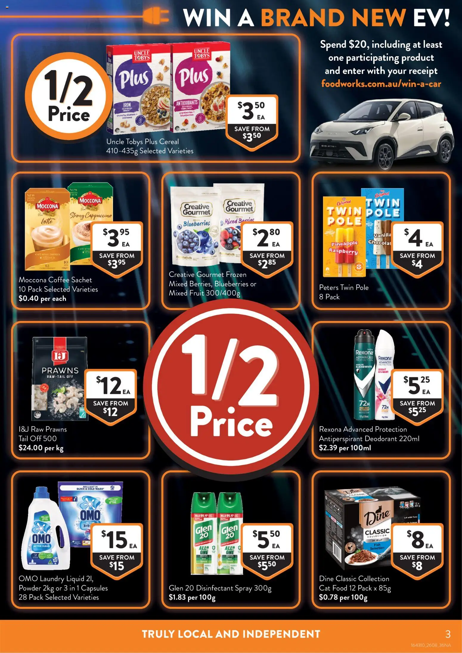 Foodworks catalogue - valid from 26/08/2026 | Page: 3 | Products: Food, Cereal, Cranberries, Vanilla