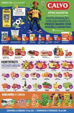 Calvo Atacadista - Ofertas da semana - Pré-Visualização do folheto da loja Calvo Atacadista, válido de 16.06.2026