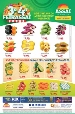 Assaí Atacadista ofertas - PR - Pré-Visualização do folheto da loja Assaí Atacadista, válido de 23/06/2026