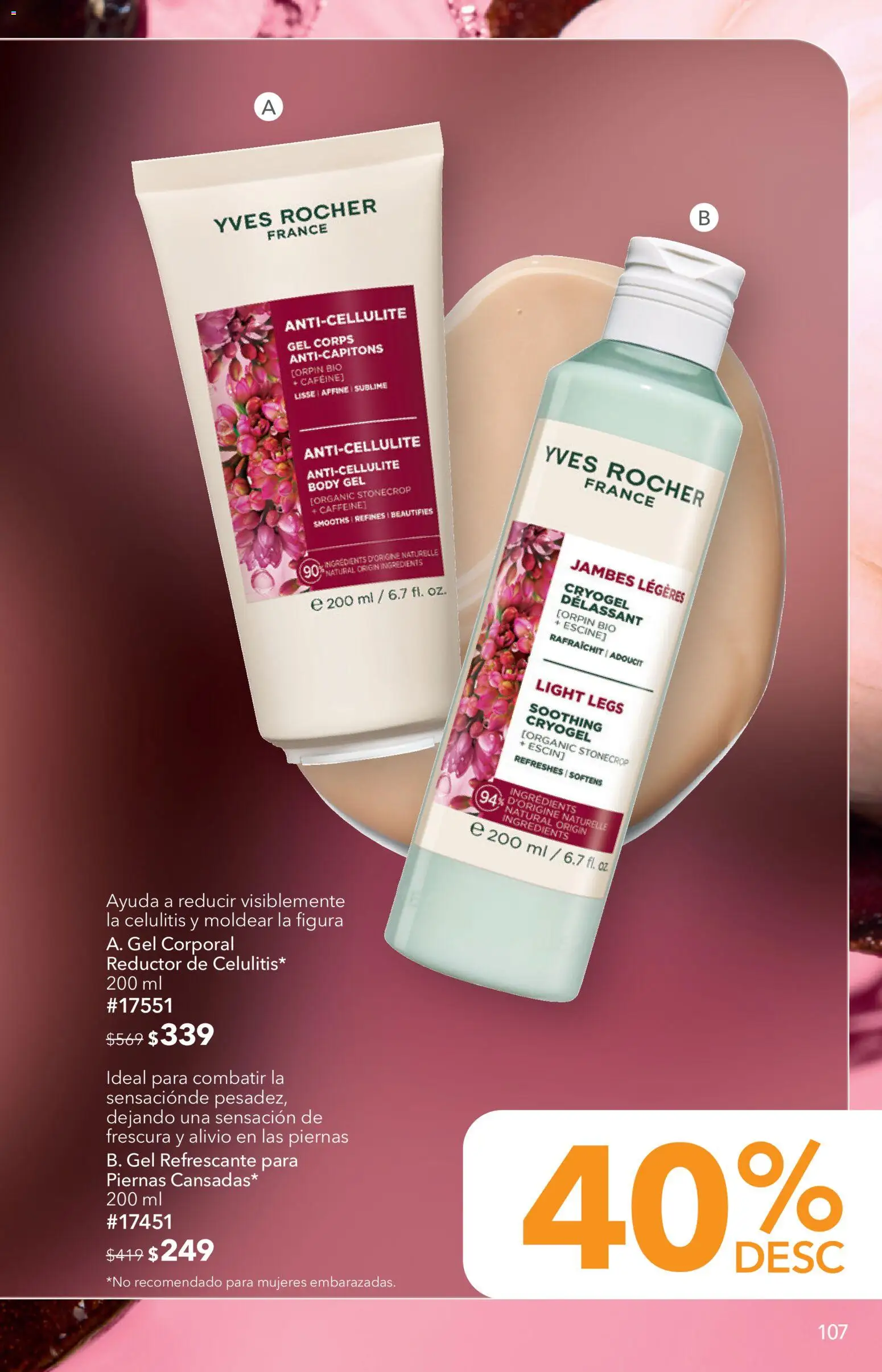 Nuevas ofertas de Yves Rocher válidas en toda la República Mexicana desde el 27/10/2026. ¡Encuentra las mejores ofertas en Yves Rocher campaña 15 2026! | Página: 109