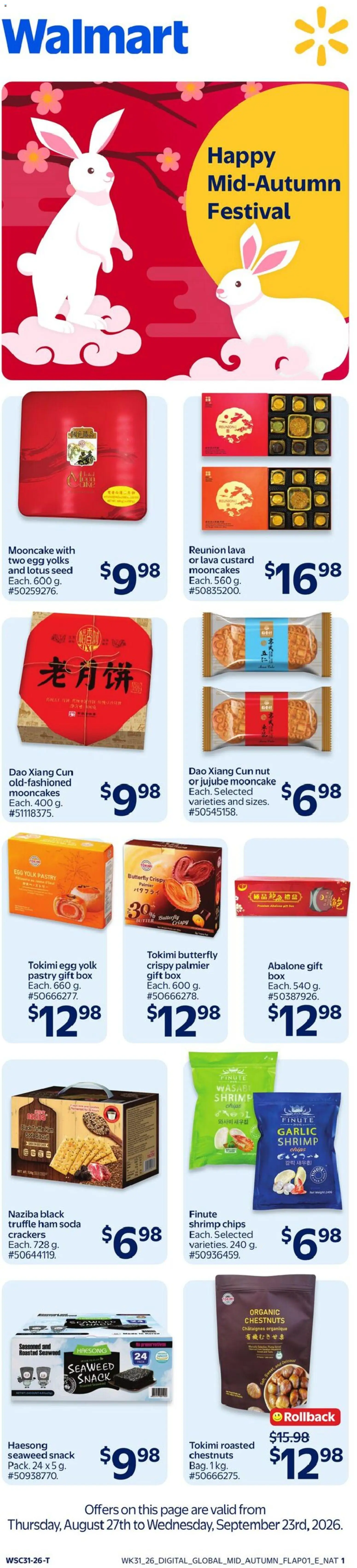 Walmart flyer valid from Sep 10, 2026 | Page: 4