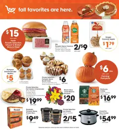 Preview of Fred Meyer weekly ads valid from 09/16/2026 | Page: 12 | Products: Bakery, Slow cooker, Peanuts, Ice