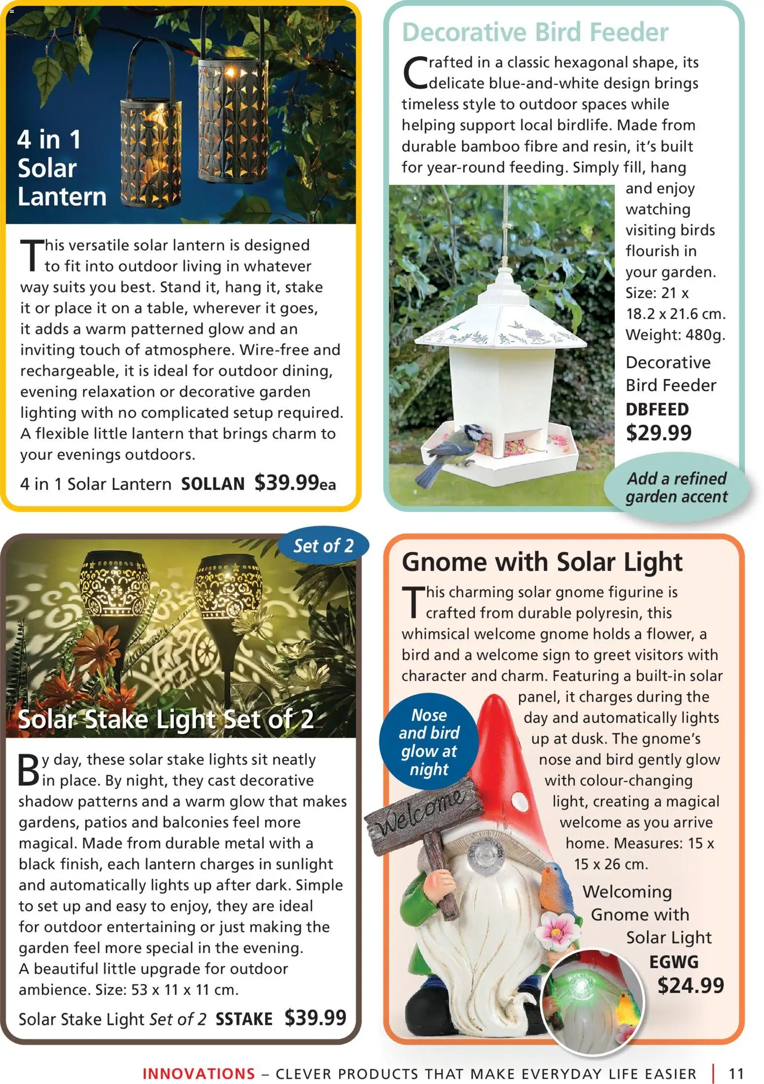 Innovations catalogue - valid from 24/08/2026 | Page: 11 | Products: Light, Lighting, Weight