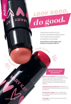 Vista previa de Catálogo Mary Kay Julio Agosto 2026, nuevo folleto de la tienda, válido en México a partir del 01/07/2026 | Página: 38 | Productos: Aceite, Barra, Rubor