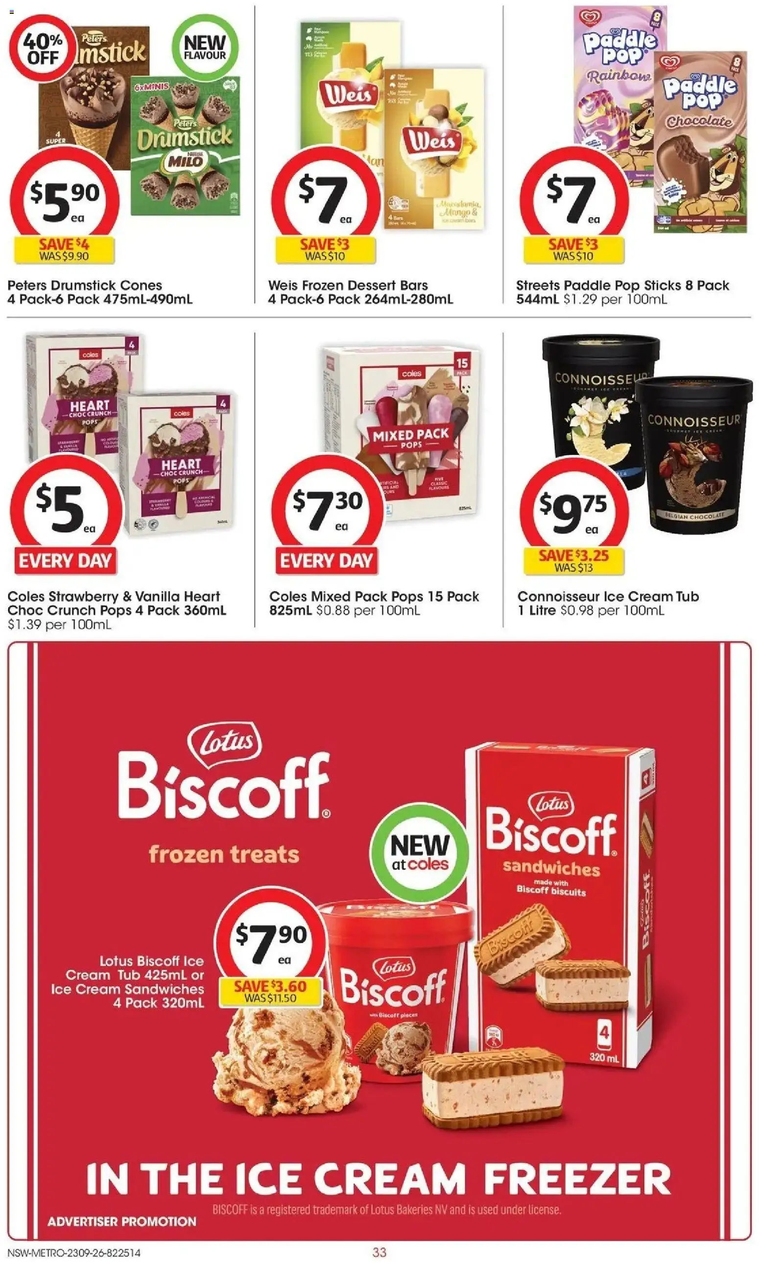 ﻿Coles catalogue valid from 23/09/2026 > Online Australia | Page: 33