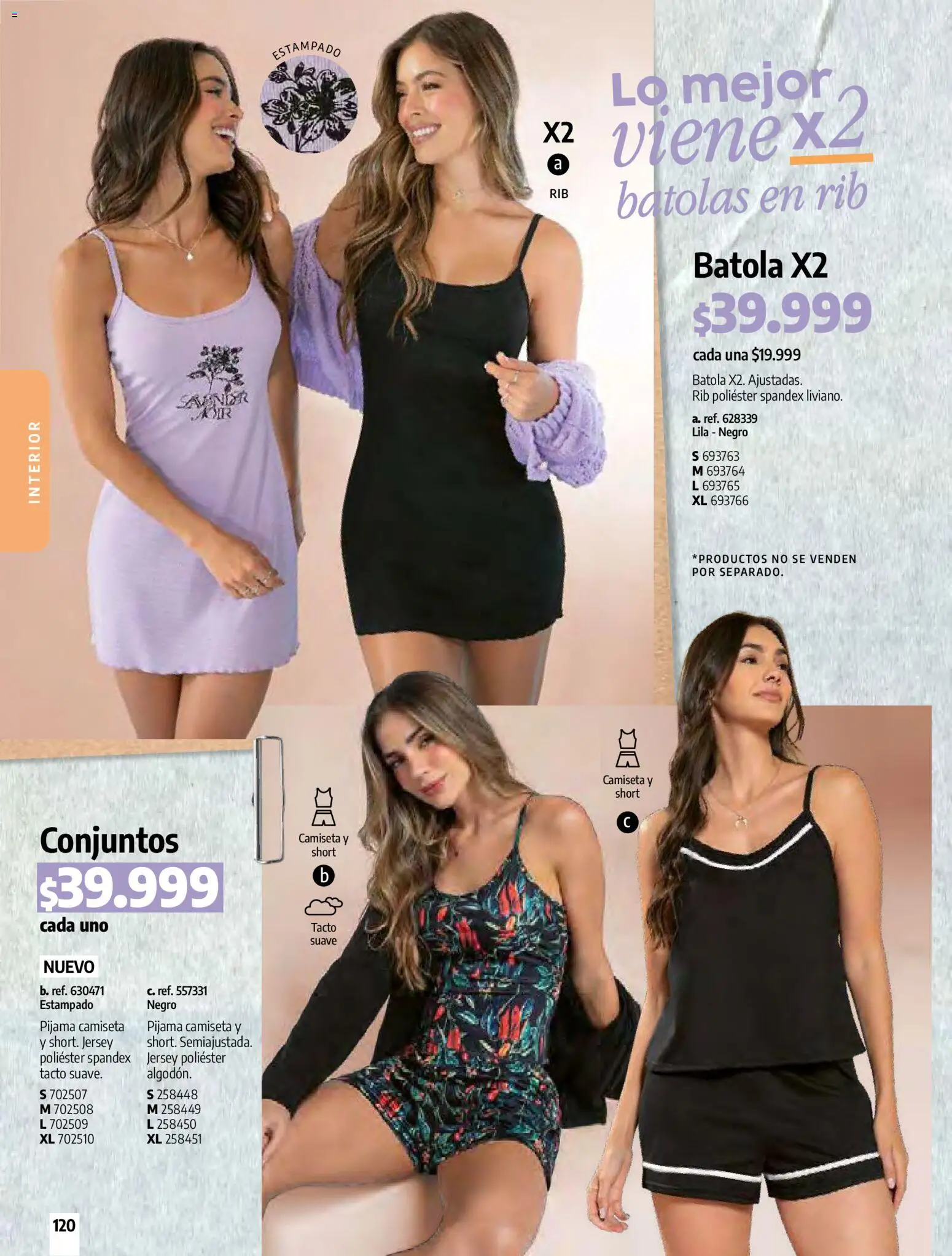 Pacifika revista - valida desde el 01.03.2026 | Página: 122 | Productos: Short, Camiseta, Pijama