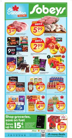 Preview of Sobeys weekly flyer / circulaire from shop Sobeys valid from Jul 9, 2026