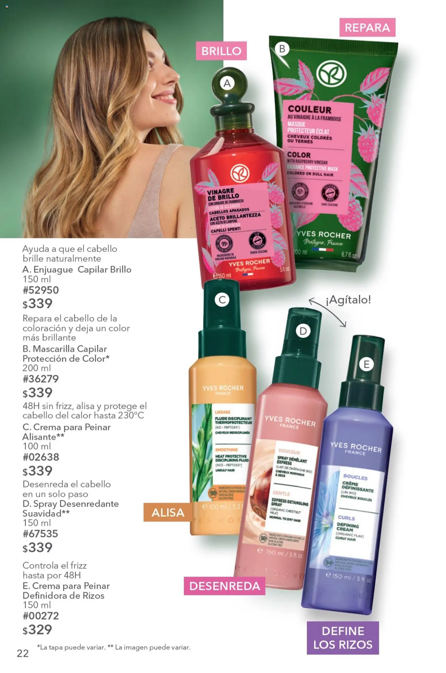 Nuevas ofertas de Yves Rocher válidas en toda la República Mexicana desde el 04/08/2026. ¡Encuentra las mejores ofertas en Yves Rocher campaña 11 2026! | Página: 24 | Productos: Vinagre, Crema, Brillo, Mascarilla