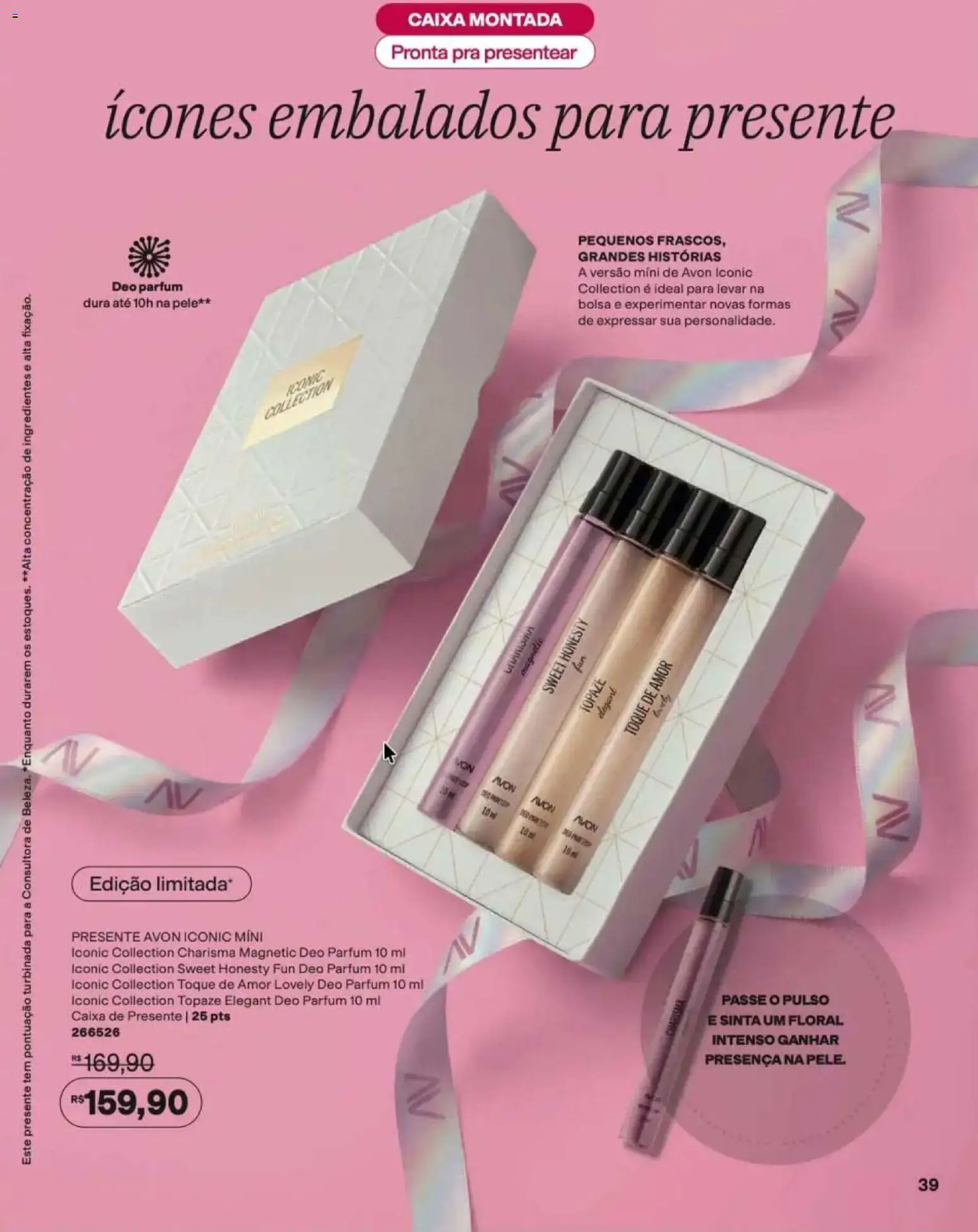Avon Folheto - válido de 12/10/2026 | Página: 39 | Produtos: Caixa, Bolsa