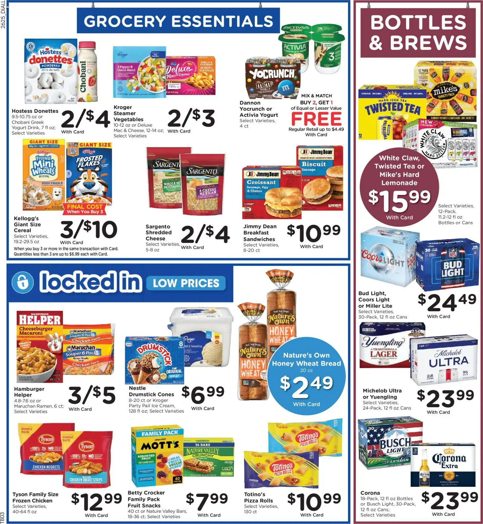 Dillons Weekly Ad - valid from 07/22/2026 | Page: 9 | Products: Yogurt, Tea, Fruits, Pepper