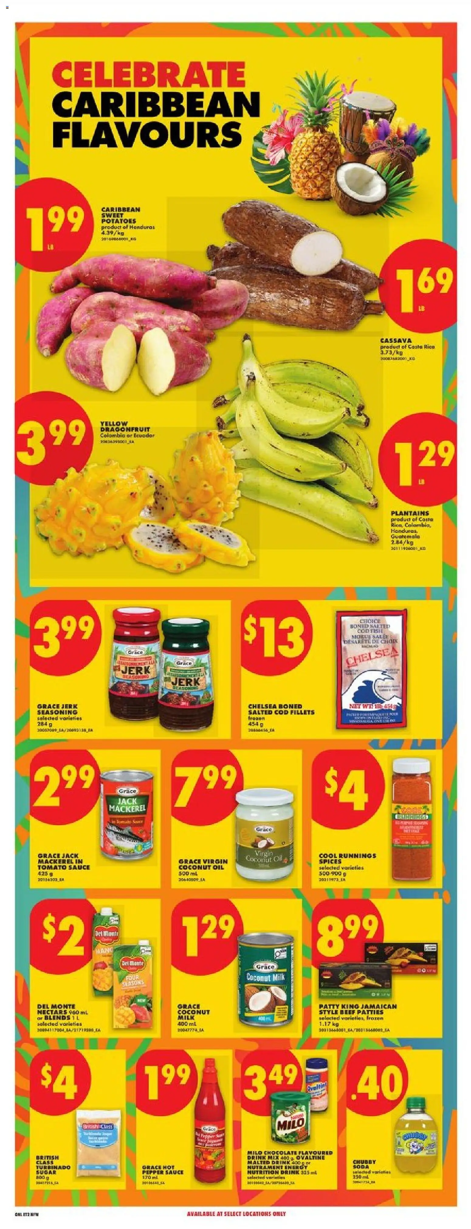 No Frills flyer valid from Jul 30, 2026 | Page: 13 | Products: Beef, Potatoes, Milk, Oil
