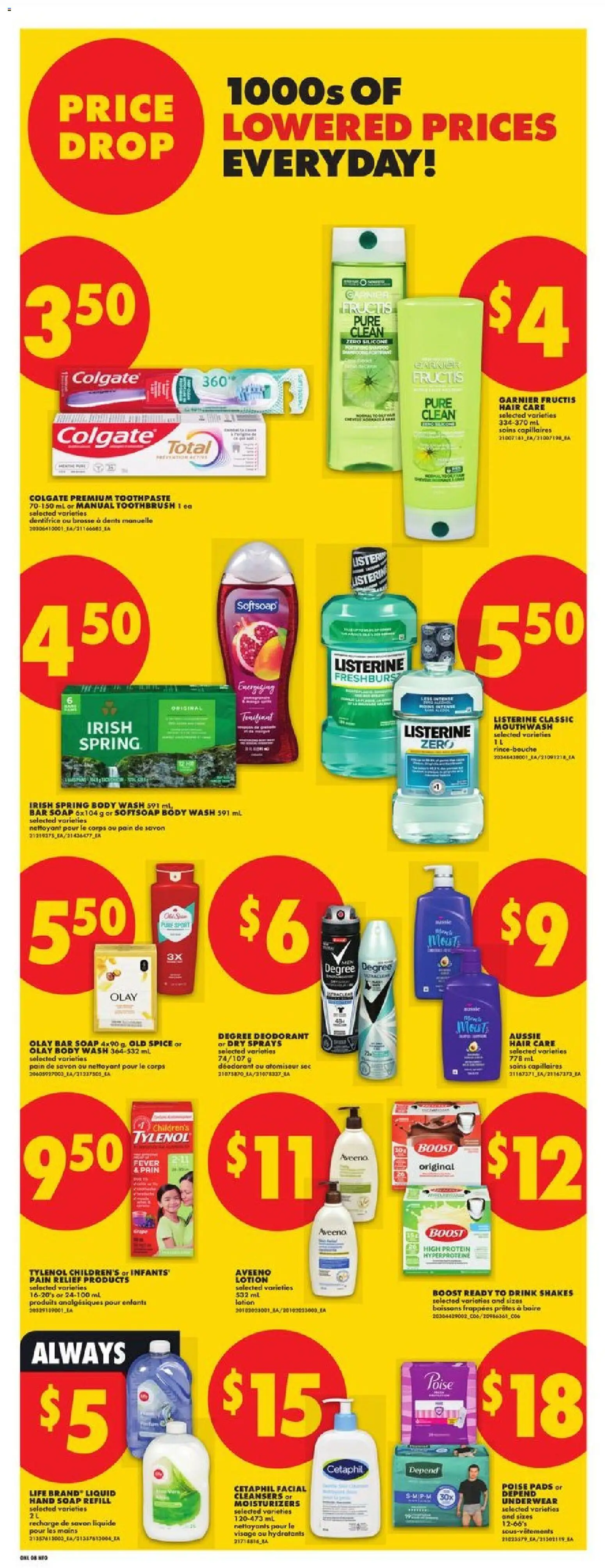 No Frills flyer valid from 14.05.2026 | Page: 13 | Products: Soap, Body wash, Deodorant, Mouthwash