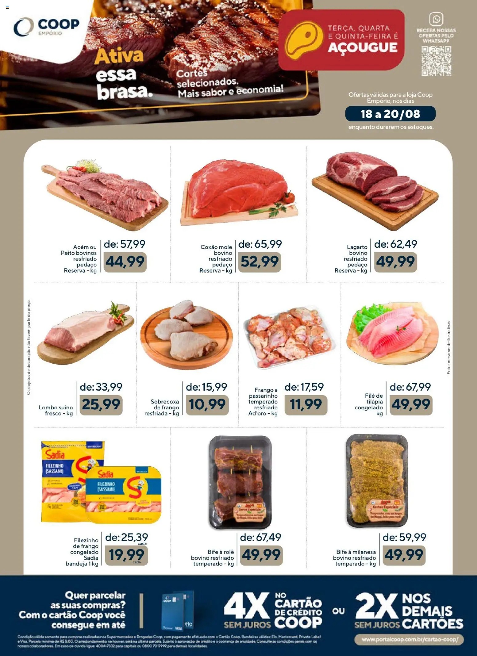 Coop Folheto - válido de 17/08/2026 | Página: 2 | Produtos: Coxão mole, Decoração, Acém, Lombo