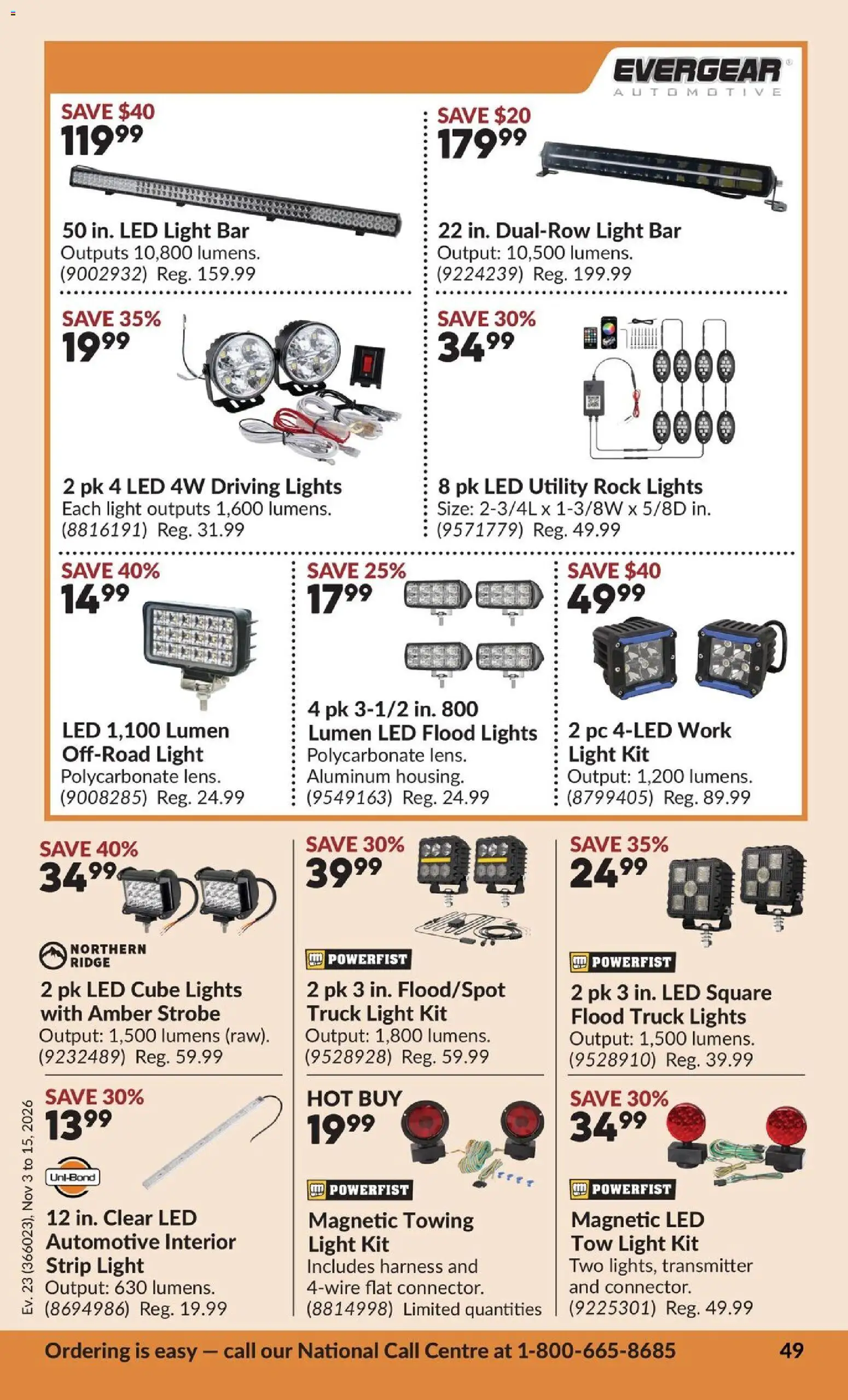 Princess Auto flyer valid from Nov 1, 2026 | Page: 57