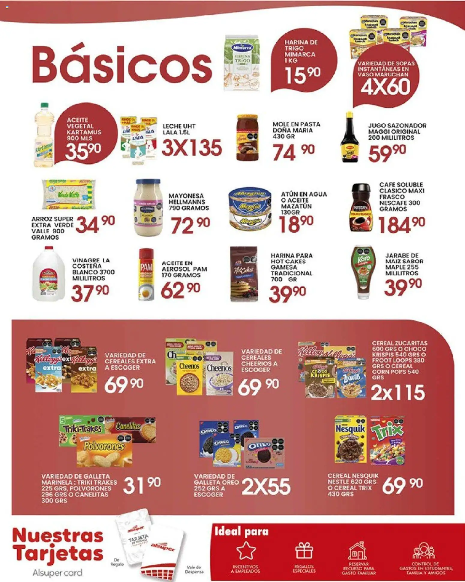 Nuevas ofertas de Alsuper válidas en toda la República Mexicana desde el 15.05.2026. ¡Encuentra las mejores ofertas en Alsuper folleto Torreon! | Página: 6 | Productos: Maíz, Vinagre, Café, Pasta