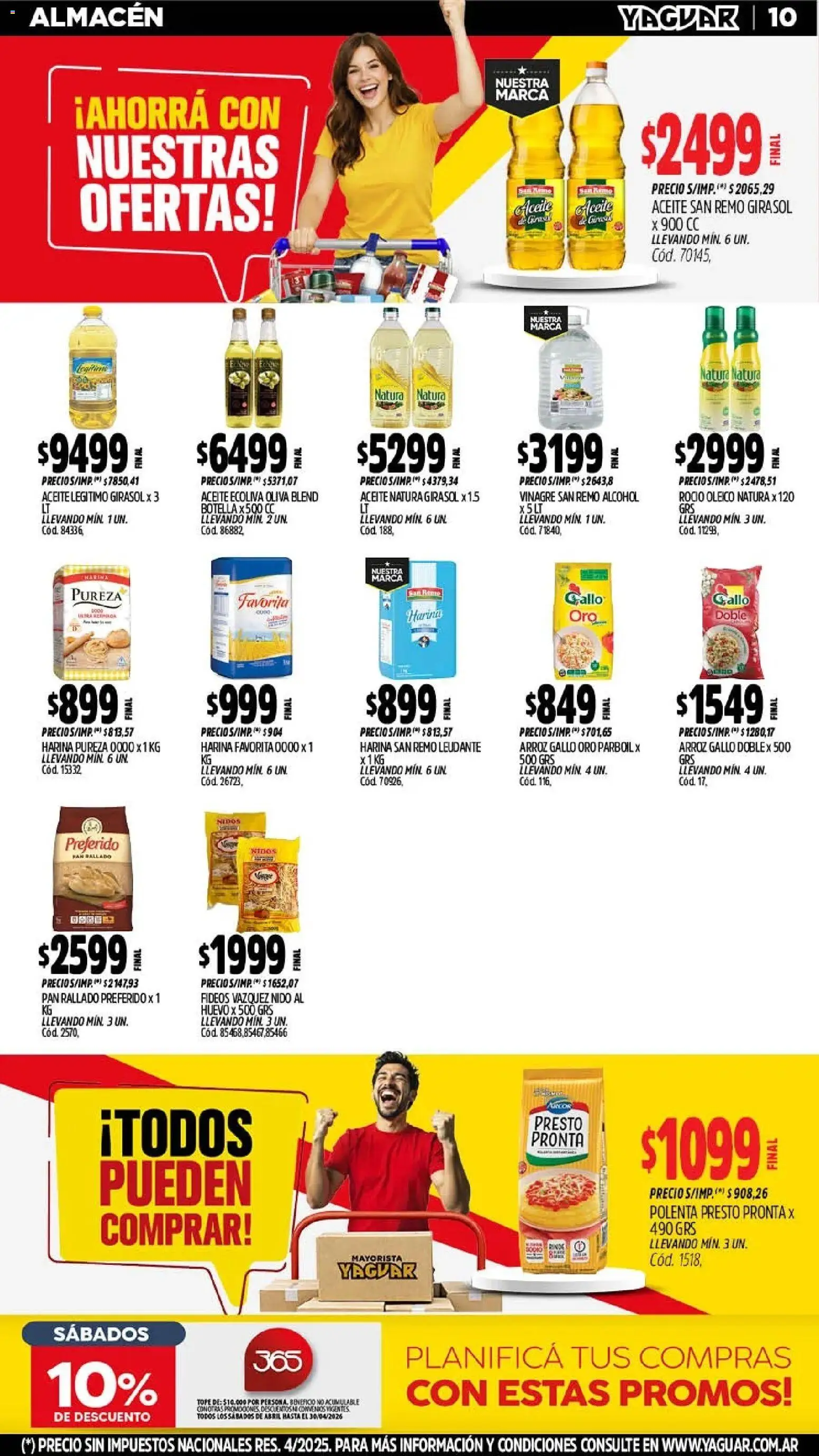 Yaguar - Oferta Semanal Jujuy │ válido desde el 04.05.2026 | Página: 10