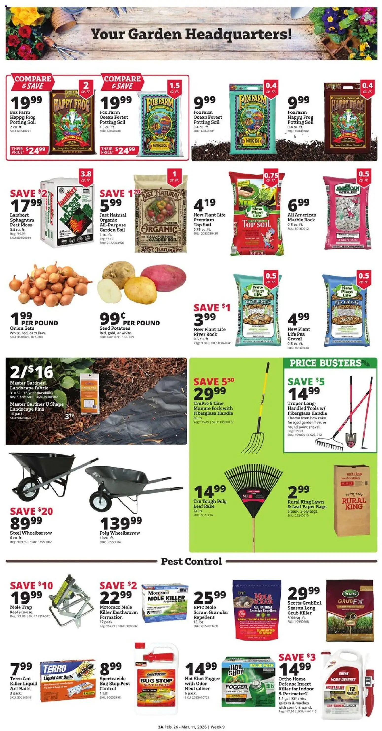Rural King Weekly Ad | 02/26 - 03/11 2026 | Sale