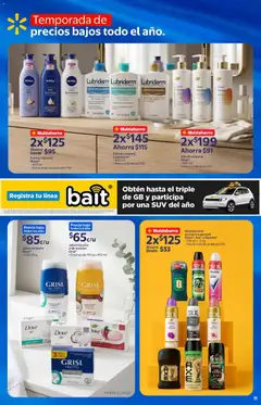 Vista previa de Walmart folleto, nuevo folleto de la tienda, válido en México a partir del 03/06/2026 | Página: 11 | Productos: Desodorante, Crema, Barra, Té