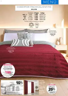 Vista previa de Colchas Concord catálogo, nuevo folleto de la tienda, válido en México a partir del 01.05.2026 | Página: 331