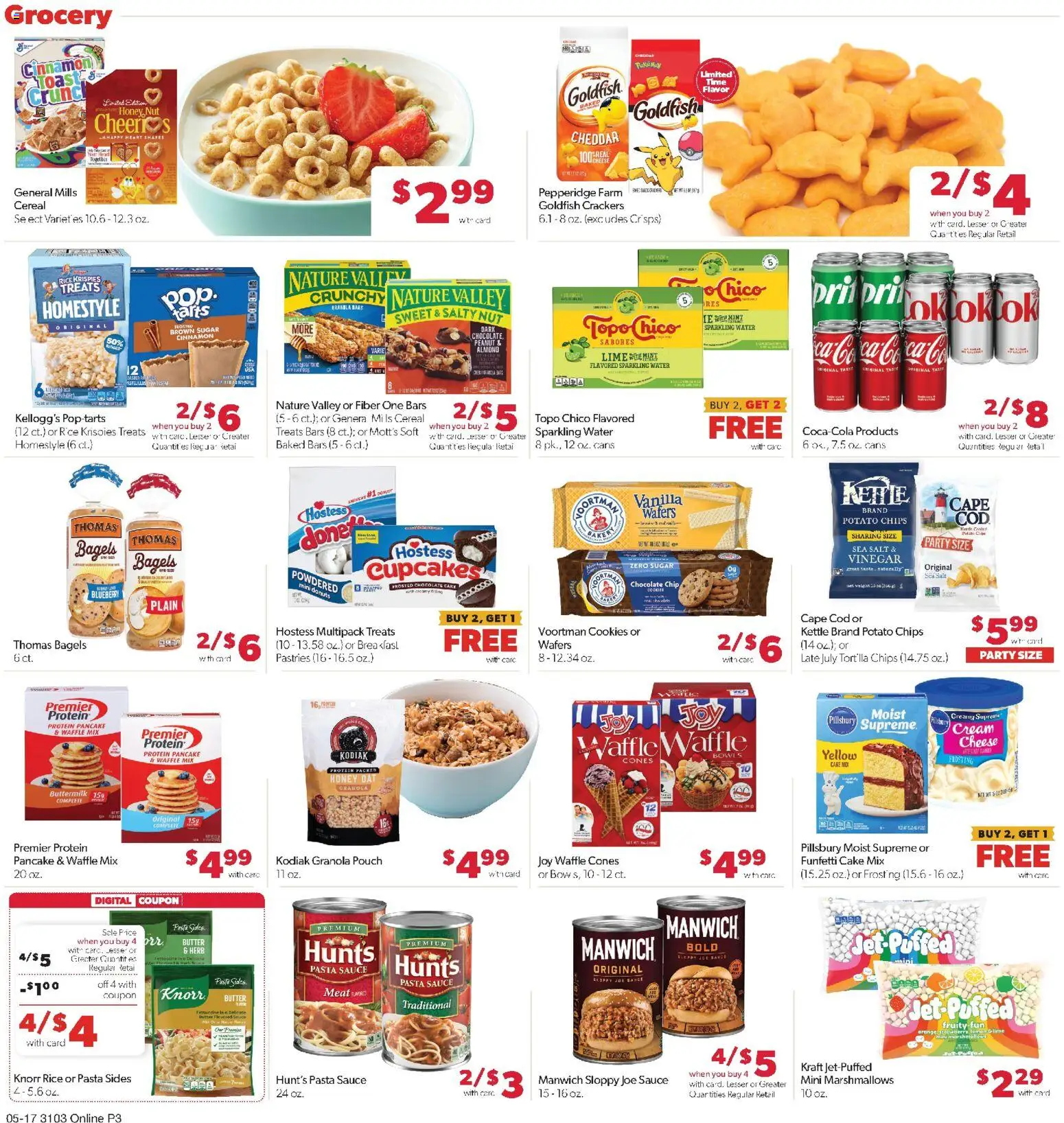 Family Fare Weekly Ad - ND - valid from 17.05.2026 | Page: 11 | Products: Chips, Water, Sauce, Lemon