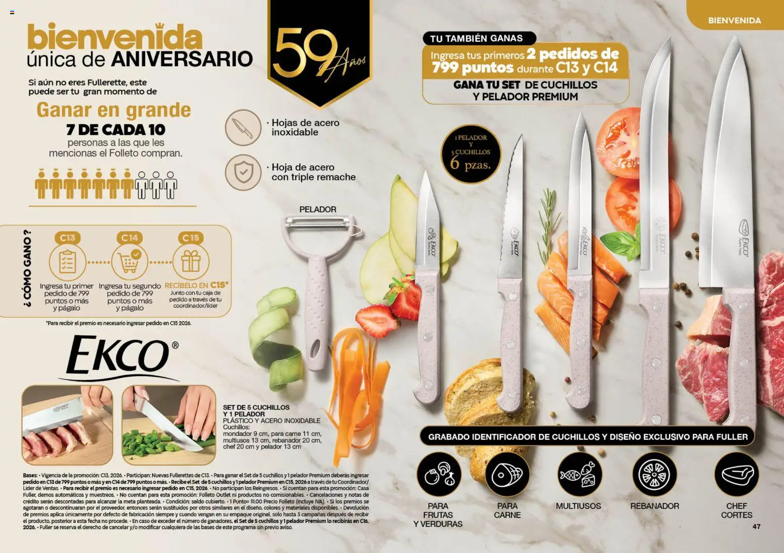 Nuevas ofertas de Fuller válidas en toda la República Mexicana desde el 30/09/2026. ¡Encuentra las mejores ofertas en Fuller Gana Más 13 2026! | Página: 24