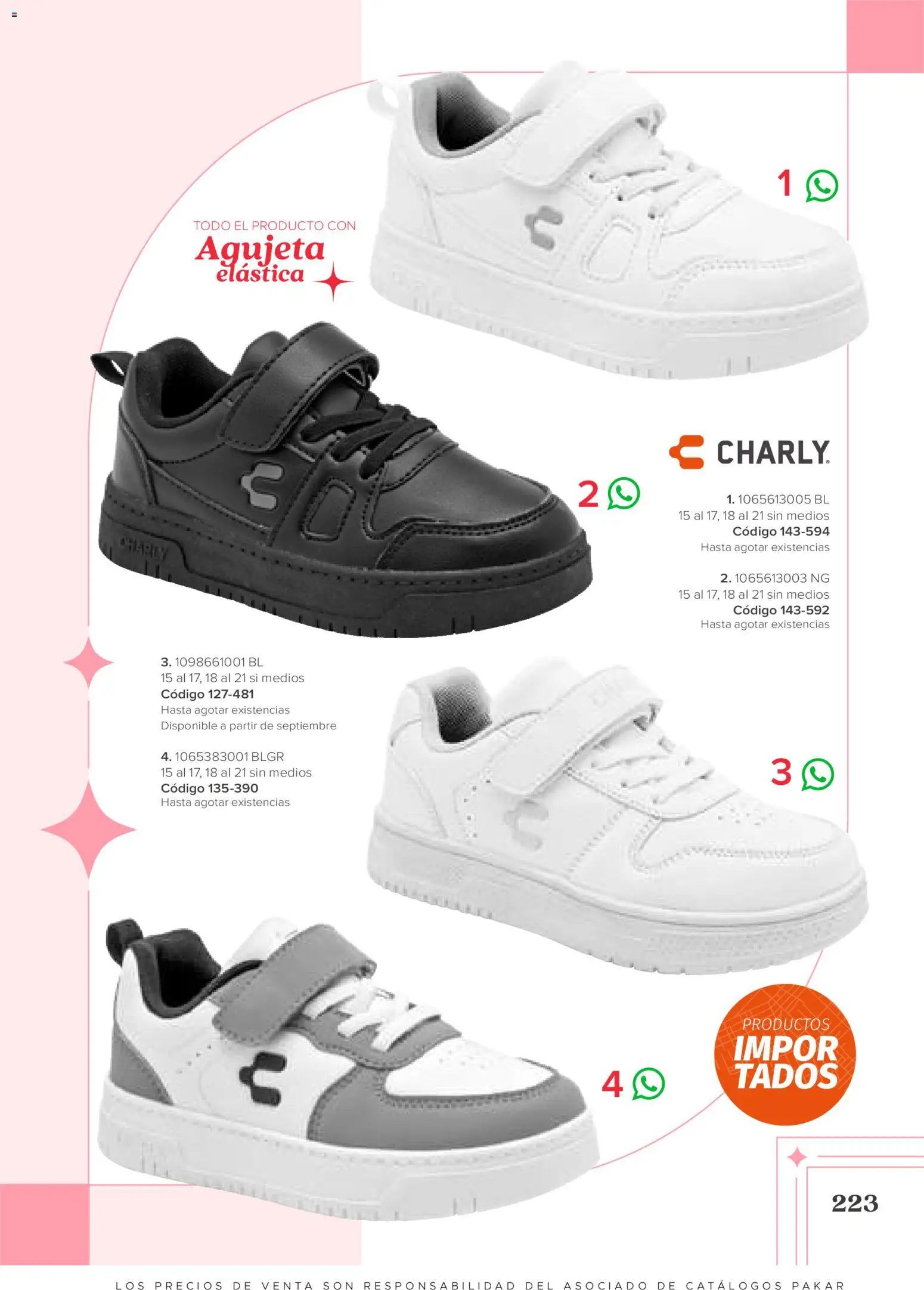 Nuevas ofertas de SC Pakar válidas en toda la República Mexicana desde el 31/07/2026. ¡Encuentra las mejores ofertas en SC Pakar catálogo Niña! | Página: 223
