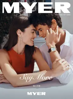 Preview of Myer catalogue - valid from 26/10/2026